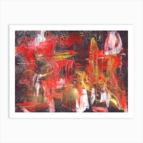 Painting Abstract Illustration Energy Power In Modern Style 07 Art Print