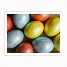 Easter Eggs 666 Art Print