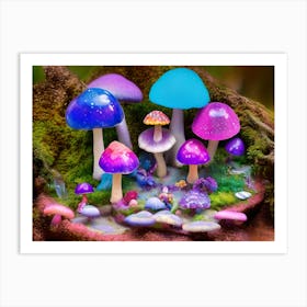 Gleam Garden Getaway Art Print