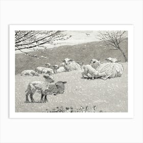 Spring Lamb (1880), Winslow Homer Art Print