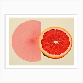 blood orange Art Print