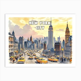 New York City Art Print