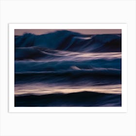 The Uniqueness Of Waves 30 Art Print