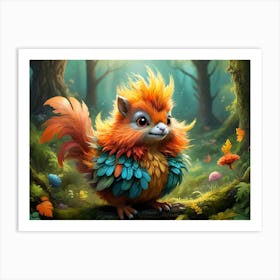 Feathered Friend #1  Art Print