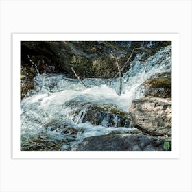 Waterfall In The Woods 202308181543239pub Art Print