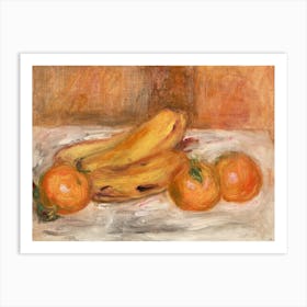 Oranges And Bananas(1913), Pierre Auguste Renoir Art Print