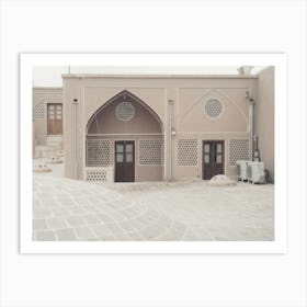 On The Roof In Yazd In Iran Art Print