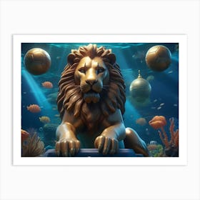 Underwater-world 1 Art Print