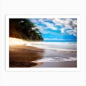 Sand Beach Art Print