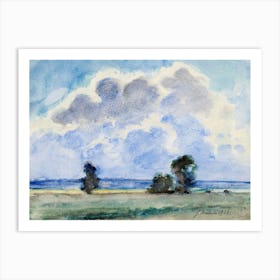 Lowland Landscape, Juho Mäkelä 1 Art Print
