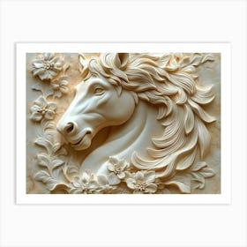 Horse Head Art Print