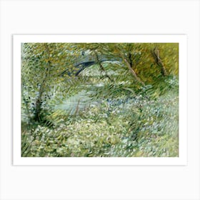 River Bank In Springtime (1887), Vincent Van Gogh Art Print