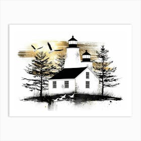 Lighthouse 12 Art Print