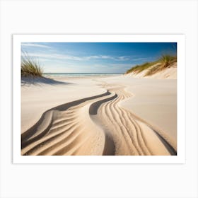 Sand Dunes 14 Art Print