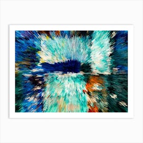 Acrylic Extruded Painting 179 Art Print