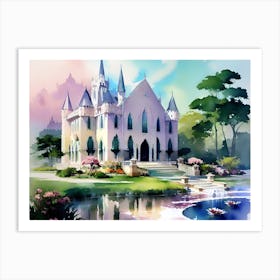 Fairytale Castle 10 Art Print