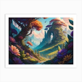 Fantasy Landscape Vol. 2 Art Print