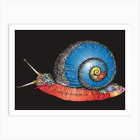 Snail Art Print