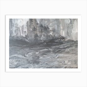 Abstract Landscape Art Print