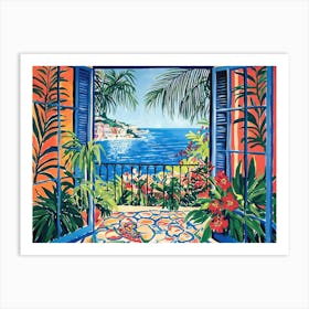 Open Window Matisse Amalfi Art Print