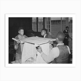 Untitled Photo, Possibly Related To In Manual Training Class, Boys Are Taught To Build Useful Articles For The Home Art Print