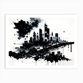 Cityscape 49 Art Print