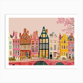 Modern Amsterdam Art Print