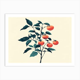 Tomato Plant Art Print