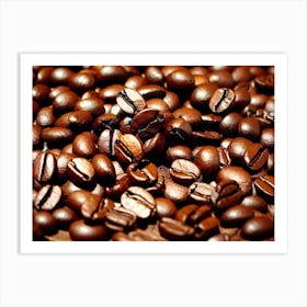 Coffee Beans 4 Art Print