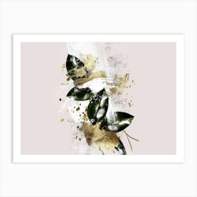 Leaves Of Gold Art Print