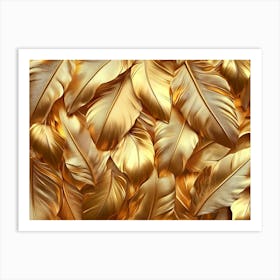 Gold Feathers 6 Póster