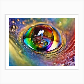 Water Drop 1 Art Print