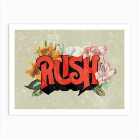 Rush Art Print