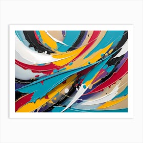 Abstract Painting 26 Art Print