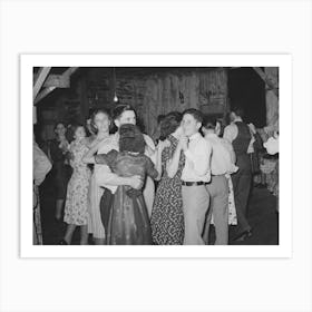 Fais Do Do Dance, Crowley, Louisiana By Russell Lee Art Print