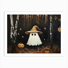 Ghost In The Woods 9 Art Print