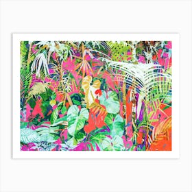 Find Me Where The Tropical Things Are Art Print