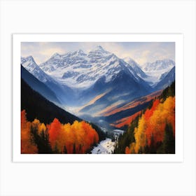 Fall Arrives In The High County 2 Art Print
