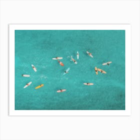 Hawaii Surf Art Print