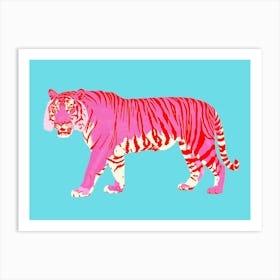 Pink Tiger 2 Art Print