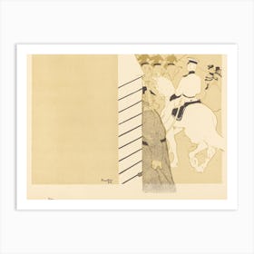 German Babylon (Babylone D Allemagne), Henri de Toulouse-Lautrec Art Print