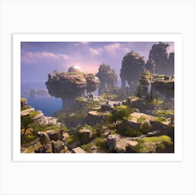 Fantasy World Art Print