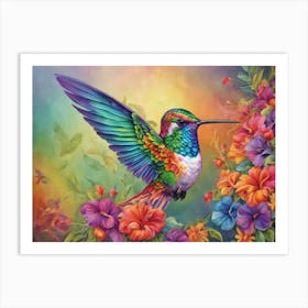 Hummingbird Art Print