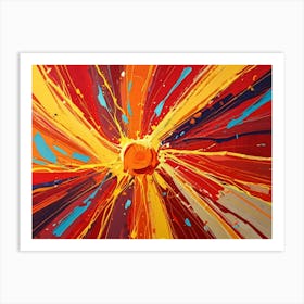 Abstract Painting 569 Art Print