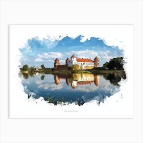 Mir Castle, Belarus Art Print