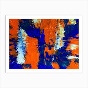 Acrylic Extruded Painting 203 Art Print