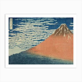 Hokusai Ukiyo-e Mt Fuji 1 Art Print