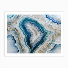 Agate 3 Art Print