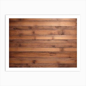 Wood Plank Wall Art Print