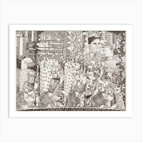 Delighted Gouda (1897), Jan Toorop Art Print